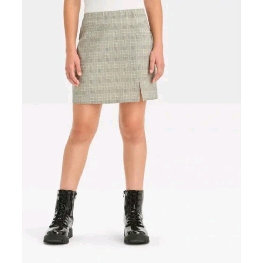 Art & Class L 10/13 Girls Fashion Black‎ and Gray Arlo Skirt